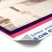 ラコケット傘ガールポスター ポスター (角)