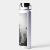 ラコタのリーダー座るブル先住民アメリカインディアン ウォーターボトル (背面)