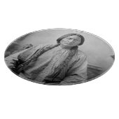 ラコタのリーダー座るブル先住民アメリカインディアン カッティングボード (角)