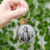 ラコタのリーダー座るブル先住民アメリカインディアン キーホルダー (手)