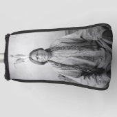 ラコタのリーダー座るブル先住民アメリカインディアン ゴルフヘッドカバー (正面)