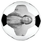 ラコタのリーダー座るブル先住民アメリカインディアン サッカーボール (回転)