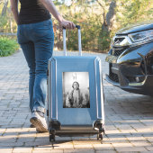 ラコタのリーダー座るブル先住民アメリカインディアン シール (スーツケースインサイチュ)