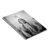 ラコタのリーダー座るブル先住民アメリカインディアン ノートブック (右側)