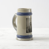 ラコタのリーダー座るブル先住民アメリカインディアン ビールジョッキ (正面左)