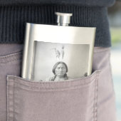 ラコタのリーダー座るブル先住民アメリカインディアン フラスク (インサイチュ)