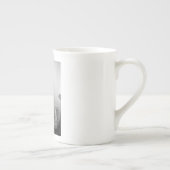 ラコタのリーダー座るブル先住民アメリカインディアン ボーンチャイナマグカップ (右)