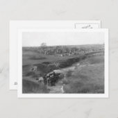 ラコタインディアンキャンプアットザホワイトクレイ ポストカード (正面/裏面)