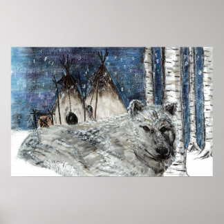 ラコタウィンタープリント ポスター