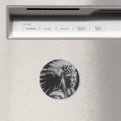 ラコタスーヴィンテージチーフホワイトスワン マグネット (インサイチュ (食洗機))