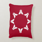 ラコタ人民民族国旗 アクセントクッション (裏面(縦))