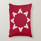 ラコタ人民民族国旗 アクセントクッション (正面(垂直))