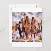 ラコタ先住民アメリカ自然諺 ポストカード (正面/裏面)