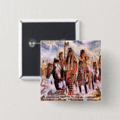 ラコタ先住民アメリカ自然諺 缶バッジ (正面&裏面)