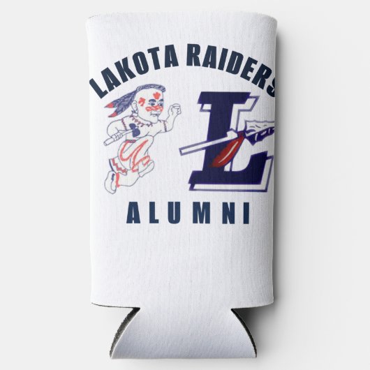 ラコタ同窓生 スリム缶クーラー (正面)