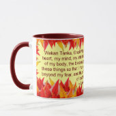 ラコタ祈りの言葉マグ マグカップ (左)