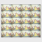 ラコタ語り部ラッピング紙 ラッピングペーパー (フラット)