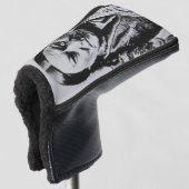 ラコタ首席降伏：座るブルフォートブフォード ゴルフヘッドカバー (3/4 正面)