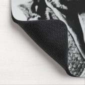 ラコタ首席降伏：座るブルフォートブフォード マウスパッド (コーナー)