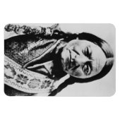 ラコタ首席降伏：座るブルフォートブフォード マグネット (横)