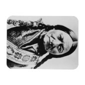 ラコタ首席降伏：座るブルフォートブフォード マグネット (横)