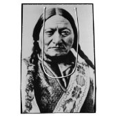 ラコタ首席降伏：座るブルフォートブフォード ミディアムペーパーバッグ (裏面)