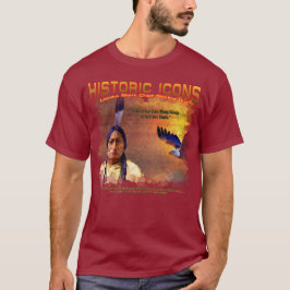 ラコタ・スーチーフシッティン絵を描グブルTシャツ Tシャツ