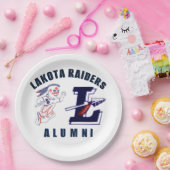 ラコタ・レイダーズ同窓生 ペーパープレート (パーティー)