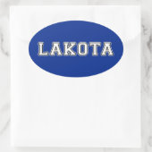 ラコタ 楕円形シール (バッグ)