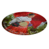 ラコチーナデフィエスタフラワー2555 カッティングボード (角)