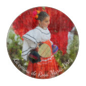 ラコチーナデフィエスタフラワー2555 カッティングボード (正面)