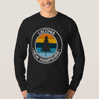 ラコニアニューハンプシャーNH USAシティプライドレトロサンズ Tシャツ