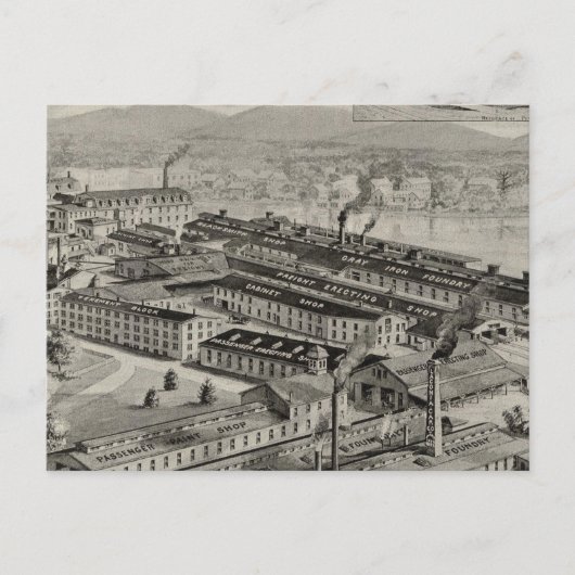 ラコニア自動車会社 ポストカード (正面)