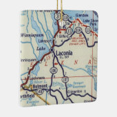 ラコニアNHヴィンテージの地図 セラミックオーナメント (右)