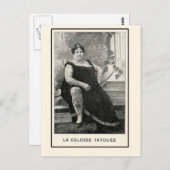 ラコロッセタトゥーカードとポストカード ポストカード (正面/裏面)