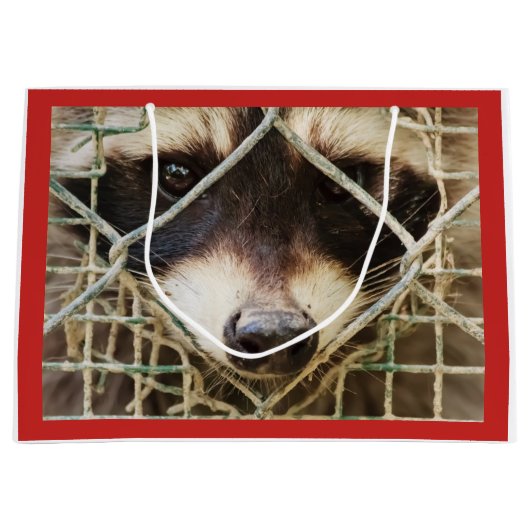 ラコンカスタム抱き枕 – 大、光沢 ラージペーパーバッグ (正面)