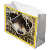 ラコンカスタム抱き枕 – 大、光沢 ラージペーパーバッグ (裏面アングル)