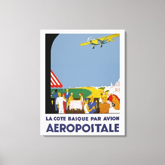 ラコートバスクパラヴィオン キャンバスプリント (正面)