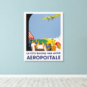 ラコートバスクパラヴィオン キャンバスプリント (インサイチュ (ウッドフロア))