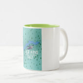 ラゴアルヴォ・イタリアの旅行地図 ツートーンマグカップ (正面右)