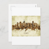 ラゴスナイジェリアシティスケープ シーズンポストカード (正面/裏面)