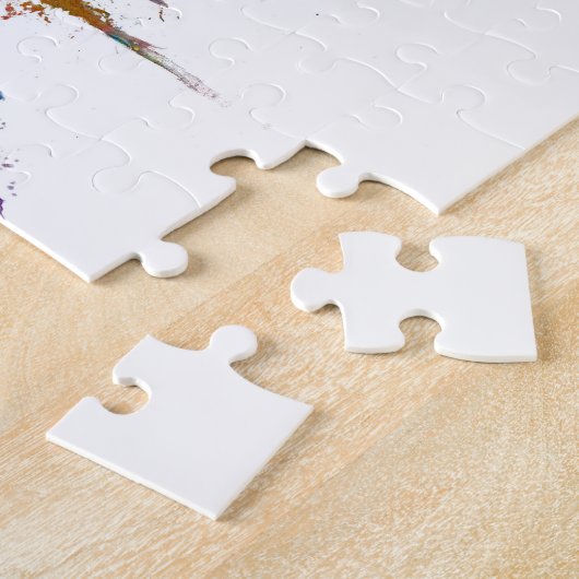 ラゴスナイジェリアスカイライン ジグソーパズル (側面)