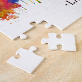 ラゴスナイジェリアスカイライン ジグソーパズル (側面)