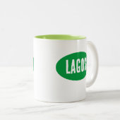 ラゴスナイジェリア ツートーンマグカップ (正面右)