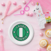 ラゴスナイジェリア ペーパープレート (パーティー)