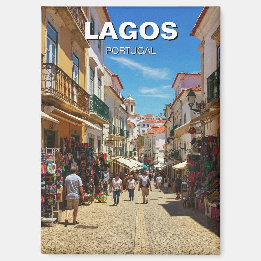 ラゴスポルトガル旅行 マグネット (正面)