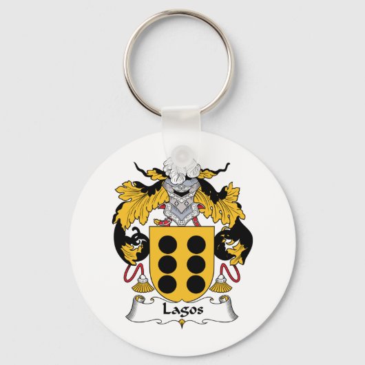ラゴス家紋 キーホルダー (正面)
