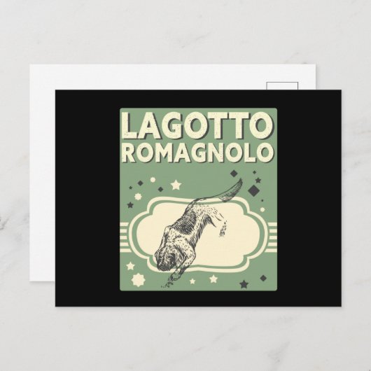 ラゴットロマグノロウォータードッグラゴットロマニョロス ポストカード (正面/裏面)