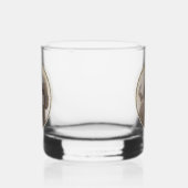 ラゴットロマグノロ絵画ーズ – かわいいオリジナルドッグアート ウイスキーグラス (左)