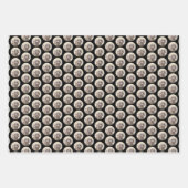 ラゴットロマグノロ絵画ーズ – かわいいオリジナルドッグアート ラッピングペーパーシート (正面3)